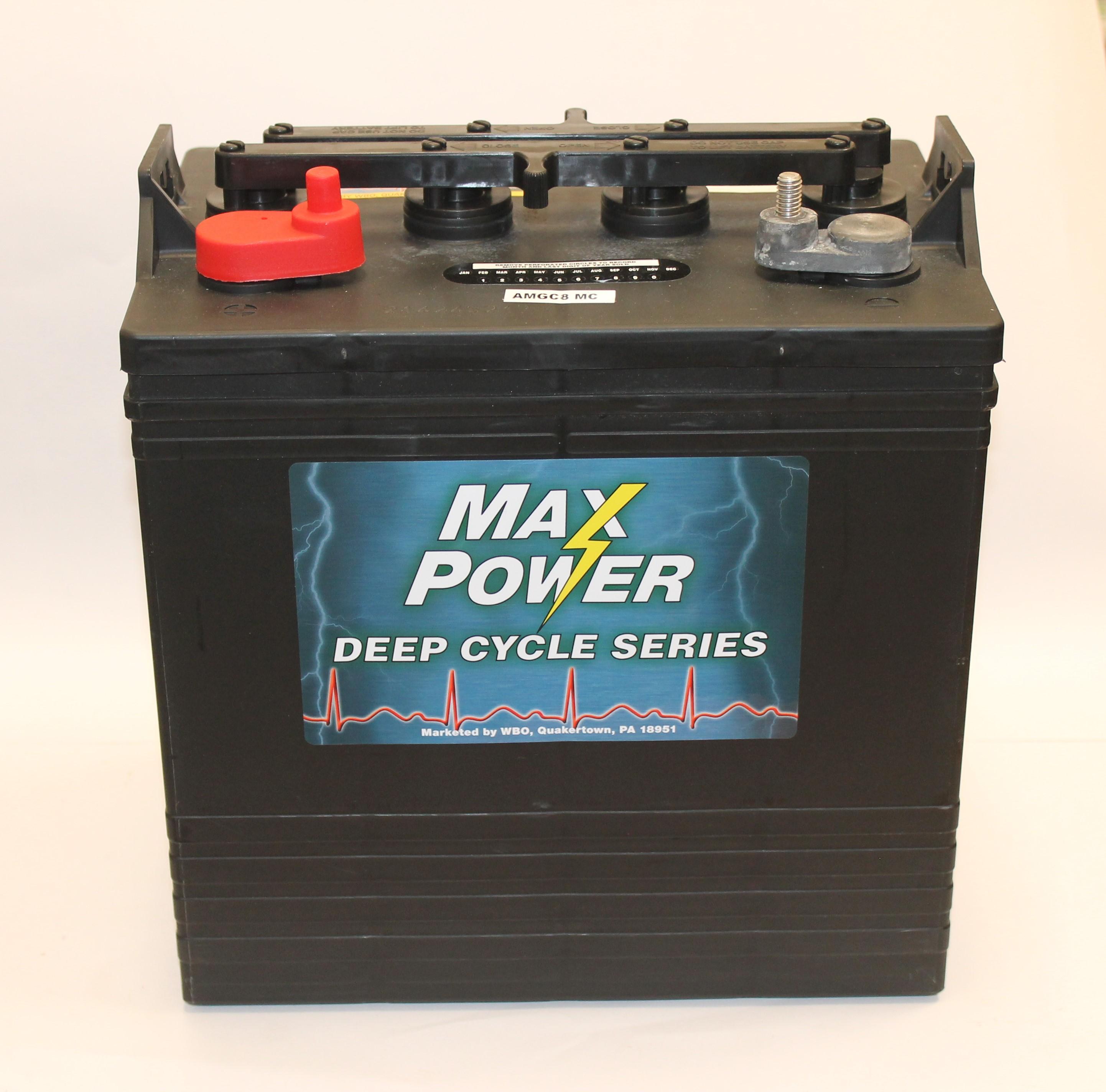 RAMCAR GOLF CART BATTERY 8V 190 AH R8VGC190